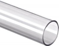 PVC rúra D50 mm - transparentná