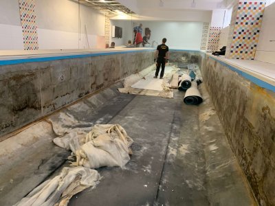 Bazén 20 x 3 m