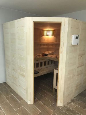 Fínska sauna Wellfun Corner