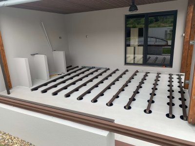 Terasa Woodplastic 5,0 x 4,5 m