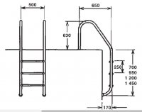 Rebrík Standard, 3 stupne