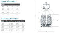 Bazénová filtrácia TOP VF 500 s čerpadlom Nox 100 - 12m3/hod