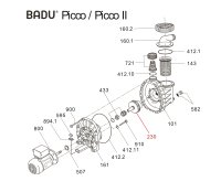 Turbína čerpadla Badu Magic 4, Picco