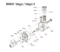 Šrób M6x35mm plast PICCO,MAGIC