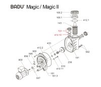 Šróbenie na pripojenie MAGIC, PICCO - set ( pripojenie na hadicu )