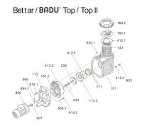 Nástavec difúsora Badu TOP ( Bettar ) / MAGNA
