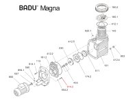 Šrób čela čerpadla Badu TOP ( Bettar )