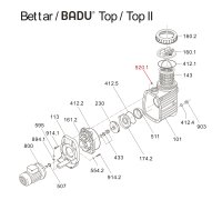 Matica M6 tela čerpadla Badu TOP/BETTAR/MAGNA/RESORT