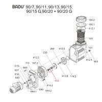 Upchávka BADU PRIME 90/15-48, RESORT, Delta