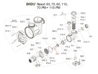 Upchávka BADU PRIME 90/15-48, RESORT, Delta
