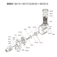 Difúzor BADU 90/15,20 (do 09/07)