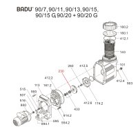 Turbína BADU 90/11, 40/11