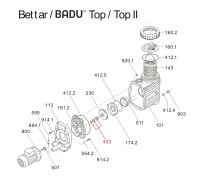 Upchávka k čerpadlám Badu PICCO/MAGIC/ALPHA/BETTAR/ BADU7-13