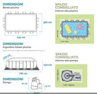 Bazén ULTRA XTR FRAME 7,32x3,66x1,32m s KF - INTEX
