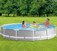 Bazén PRISM FRAME PREMIUM 3,66x0,76m bez filtrácie - INTEX