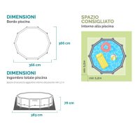 Bazén PRISM FRAME PREMIUM 3,66x0,76m bez filtrácie - INTEX