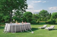 Bazén Intex PRISM FRAME OVAL 6,10x3,05x1,22m s KF - INTEX