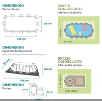 Bazén Intex PRISM FRAME OVAL 6,10x3,05x1,22m s KF - INTEX