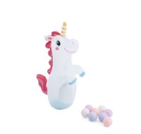 Nafukovacie hracie centrum jednorožcov hrad