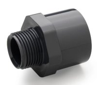 Spojka potrubia D63/50 mm lepenie / vonkajší závit 1 1/4´´