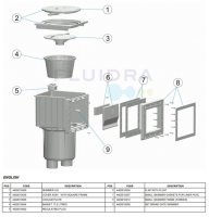 Dvierka pre skimmer SPS 250