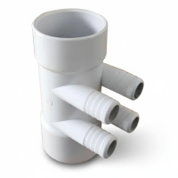 Rozdeľovač vody 2" - 4 x 3/4"