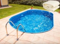 Oválny bazén IBIZA PLUS 525 - 5,25 x 3,20 x 1,50 m piesková s príslušenstvom