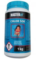 Chlór ŠOK do bazénu MASTERSIL 1 kg