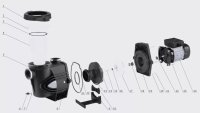 Čerpadlo Pontaqua Boss 17 m3/hod - 230 V