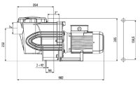 Čerpadlo Pontaqua Boss 17 m3/hod - 230 V