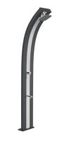Arkema DADA záhradná solárna sprcha 40 L INOX/ANTRACIT