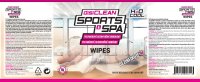 disiCLEAN SPORT & SPA WIPES - dezinfekcia povrchov