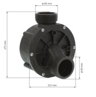 Predný diel čerpadla LX JA35 / JA50