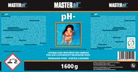 pH mínus do bazéna MASTERsil 1,6 kg
