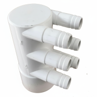 Rozdeľovač vody uzatvorený 2" - 6 x 3/4"