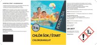 Pontaqua - chlór ŠOK/ŠTART do bazénu 3 kg