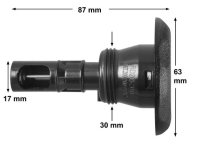 Rotačná tryska - nerezová 2,5"