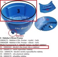 Tesnenie veka filtračnej nádoby ProStar
