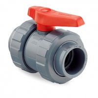 Bazénový guľový ventil Hidroten D50 mm - lepenie / lepenie