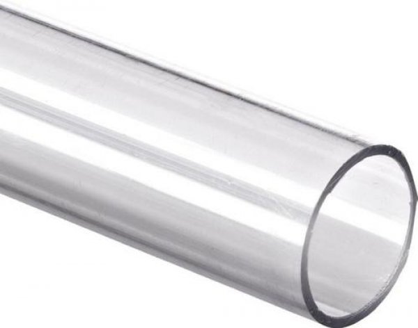 PVC rúra D63 mm - transparentná