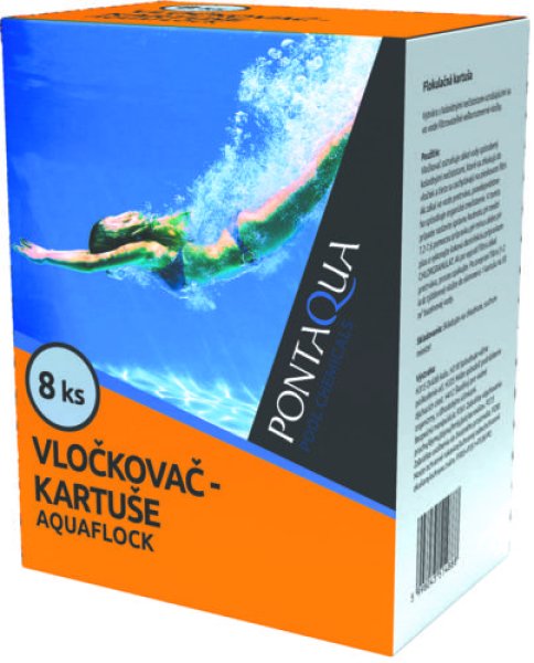 Pontaqua - vločkovacie kartuše 8x125g