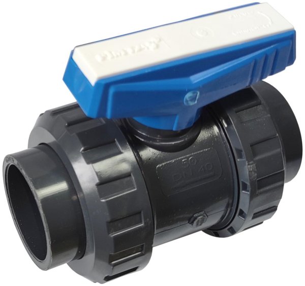 PIMTAS Bazénový guľový ventil D63 mm - na lepenie