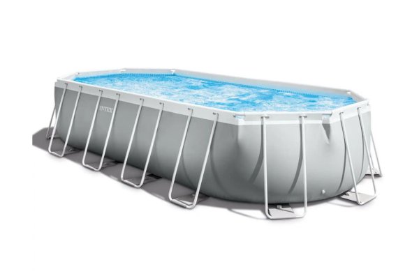 Bazén Intex PRISM FRAME OVAL 6,10x3,05x1,22m s KF - INTEX