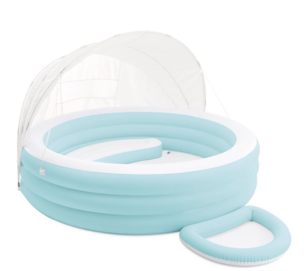 Rodinný bazén CANOPY LOUNGE so strieškou - INTEX