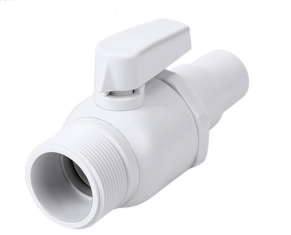 Guľový ventil s vonkajším závitom 1 1/2" a pripojením na hadicu D38/32mm