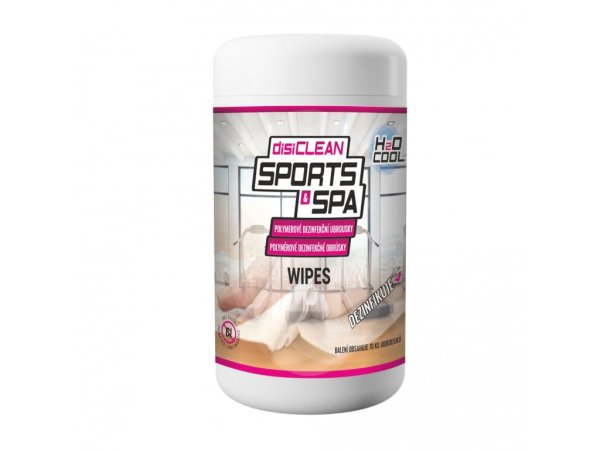 disiCLEAN SPORT & SPA WIPES - dezinfekcia povrchov