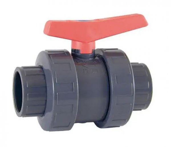 Guľový ventil 2-cestný D50 mm - lepenie / lepenie CEPEX