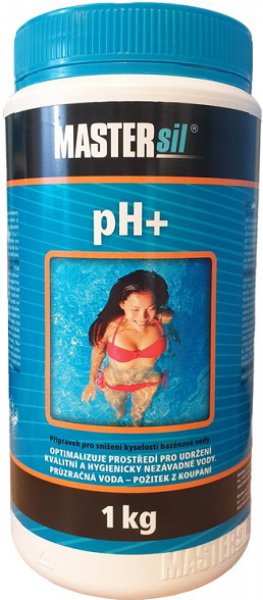 pH plus do bazéna granulát MASTERSIL 1 kg